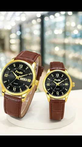✨ Jam Tangan Couple POSHI PS954 / PS955 ✨ 100% Original dengan desain klasik & elegan. 🕰️ Tali kulit asli yang nyaman & mewah 💧 Tahan air untuk pemakaian harian 📅 Dilengkapi kalender kuarsa modern Pas banget untuk pasangan yang ingin tampil serasi & stylish! 💖 #PoshiWatch #JamTanganCouple #CoupleElegan #OriginalWatch #CoupleStyle 