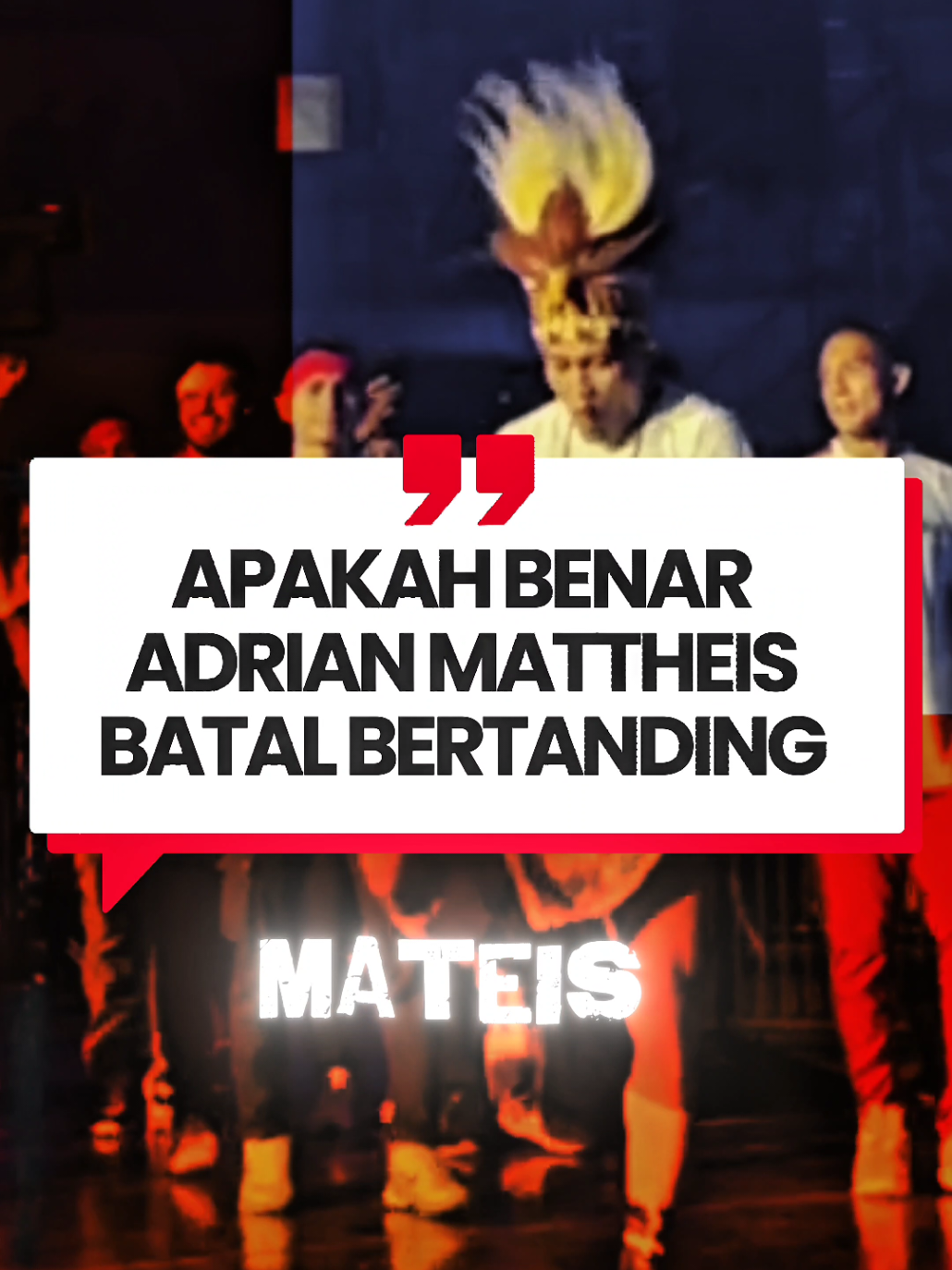 Apaksh Adrian mattheis batal bertanding mewakili baku hantam #tinju #boxing #parispernandes #HSS #HSN 