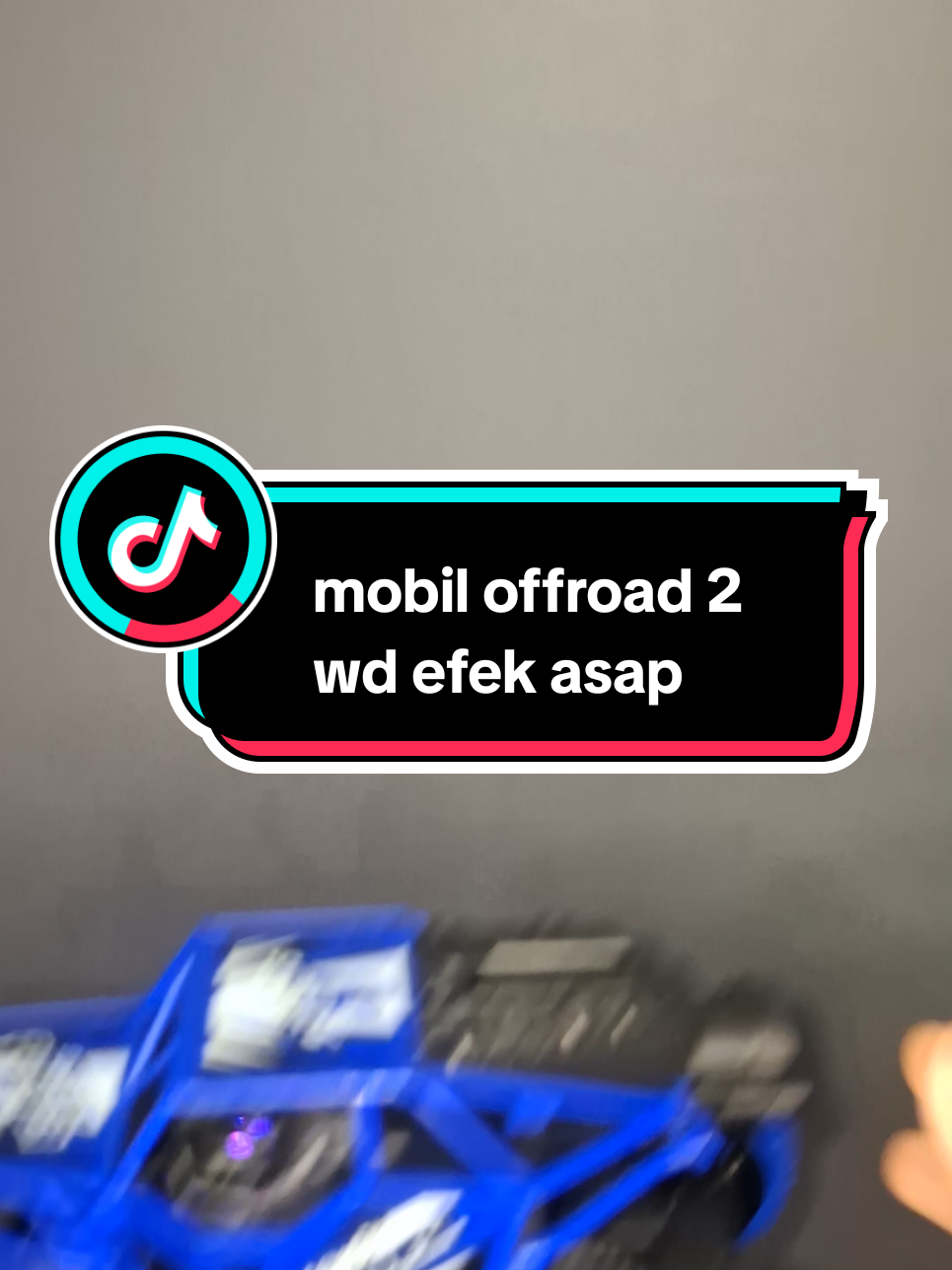 mobil offroad 2 wd efek asap#rcoffroad #rcoffroad2wd #mobilremotecontrol #modalkontendoang #fyp 