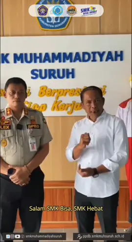 Halo Sobat Tangguh! BPBD Kab Semarang melakukan sosialisasi kepada siswa SMK Muhammadiyah Suruh untuk meningkatkan kesadaran akan keamanan dan ketertiban. Kami percaya bahwa pendidikan dan kesadaran akan keamanan dan ketertiban sangat penting untuk menciptakan lingkungan yang aman dan damai. Dalam sosialisasi ini, kami berbagi pengetahuan tentang bagaimana menyalurkan aspirasi dengan damai dan tertib, serta pentingnya menghindari tindakan anarkis yang dapat merugikan diri sendiri dan orang lain. Kami berharap siswa-siswa SMK Muhammadiyah Suruh dapat menjadi generasi yang bertanggung jawab dan berperan aktif dalam menciptakan keamanan dan ketertiban di masyarakat. Mari kita ciptakan lingkungan yang aman dan damai dengan meningkatkan kesadaran akan keamanan dan ketertiban! #smk #semarangkabupaten #suruh #sosialisasibencana #bpbd #bnpb #smk Salam Tangguh, Salam Kemanusiaan!