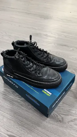 Black Casual Boots!#fyp #gentleman #laceupleathershoes #menfootwear #shoesformen #blackshoes #leathershoes #oxfordshoes #brownshoes #menwear #casualshoes #hightop #Hightop