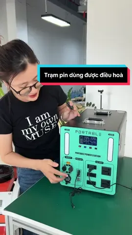 Trạm pin đi động, ko ồn, có quạt gió tản nhiệt dùng được chạy điều hoà  #tramsacpin #tramsacdidong #sieuthikimkhi 