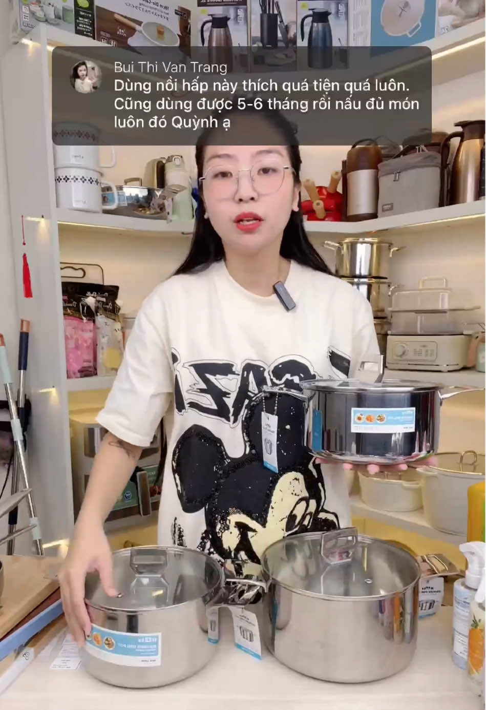 Nồi inox Haatz - chiên, dán, xào, nấu canh, kho thoải mái #noiinox #noicanh #noiinoxnguyenkhoi #noiluocga #noi 