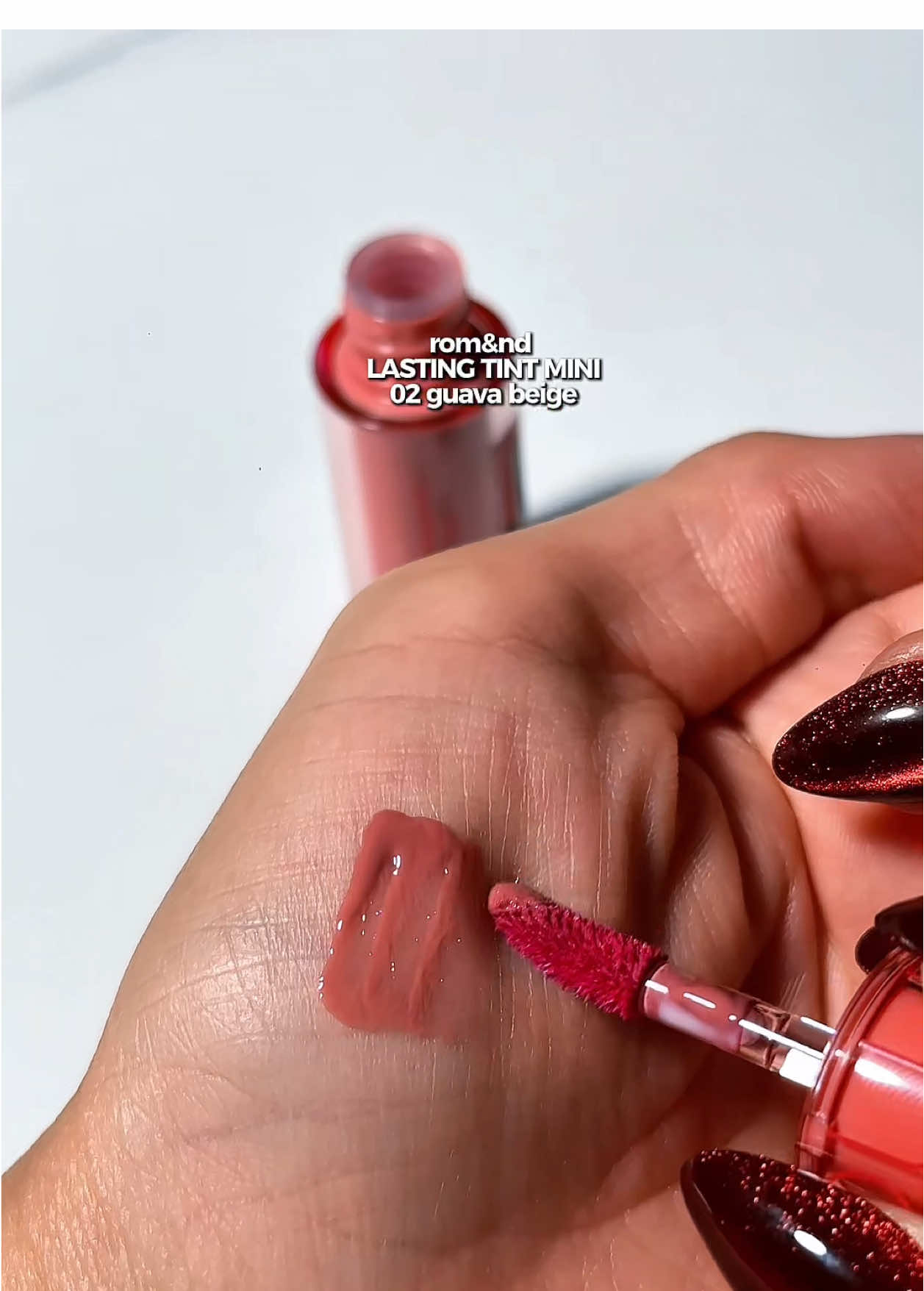 💄 Pocket-sized tint the rom&nd Mini Lip Tint your go-to for juicy, water-tinted lips that last all day ✔ Mini & portable (fits ANY bag) ✔ Vibrant shades + swatch images to pick your fave 💕 ✔ Long-lasting, glossy finish 💧 ✔ Perfect little gift for your bestie 🎁 Tap 🛒 to grab yours — which shade are you choosing first? 👀 #tiktokshopcreatorpicks #romand #tint #lippy #glassytint  Fall liptint Fall shades