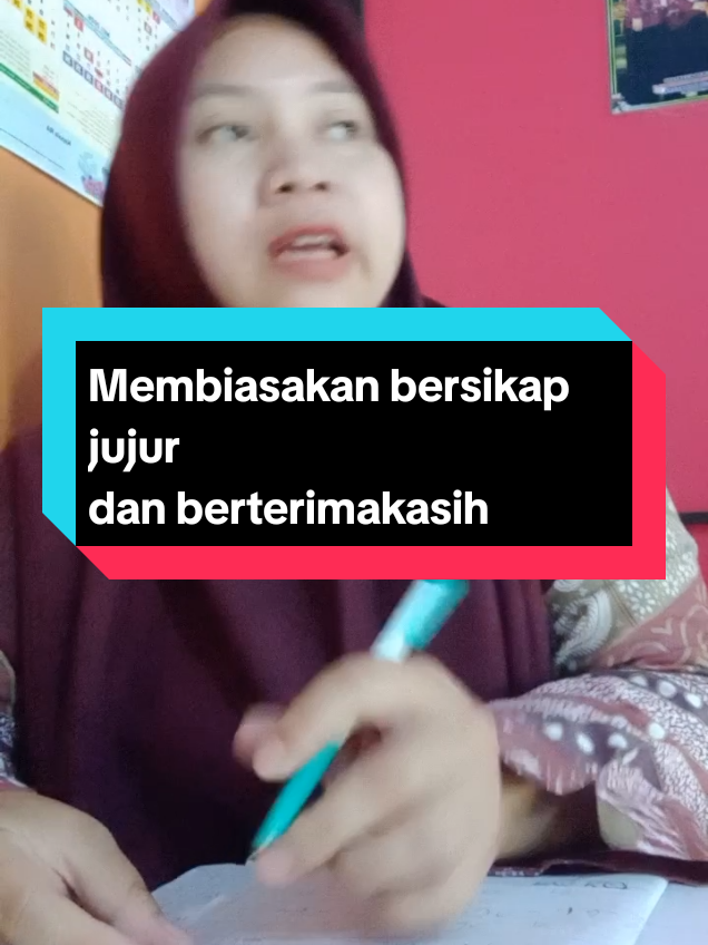 Tanamkan sikap jujur dan berterimkasih sejak dini🥰 #gurupaud #gurumadrasahhebat #fyp #fyppppppppppppppppppppppp #anakusiadini 