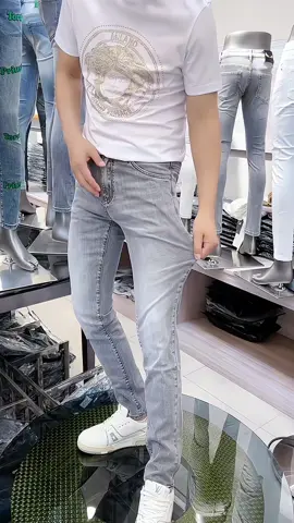 Quần jean nam co giãn 4 chiều #quanjean #quanjeannam #quanjean #thoitrang #xuhuong 