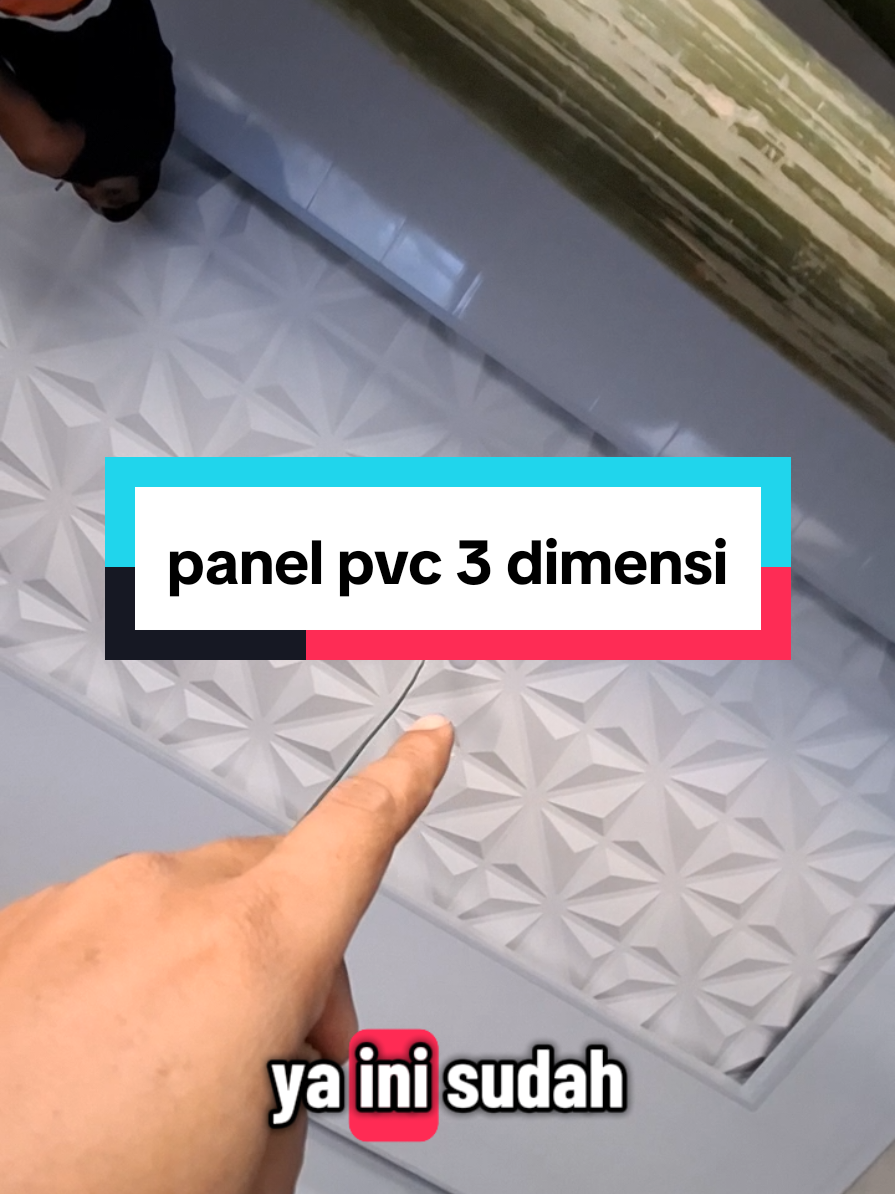 Membalas @mimoydanmegumoy bag 37 | panel pvc 3 dimensi untuk di pasang di plafon atau tembok, ambil promonya di keranjang kiri vidio  #panelpvc #pvcpanel #dekorasirumah #desaininterior #plafonpvc 