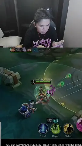 Bro lupa kalo lawannya kiblat mid dunia .  #MLBBNEXT2025 #NEXTJagoanMabar  #onicsanz 