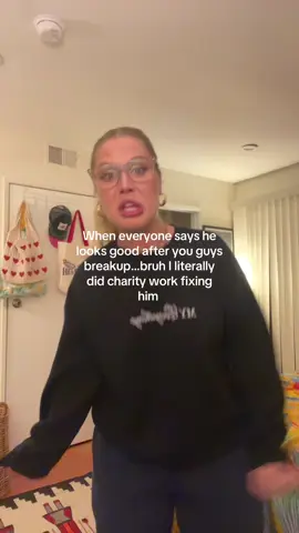 GIVE ME THE CREDIT. I taught you how to dress how to be a good boyfriend how to not be messy what more could you possibly want 