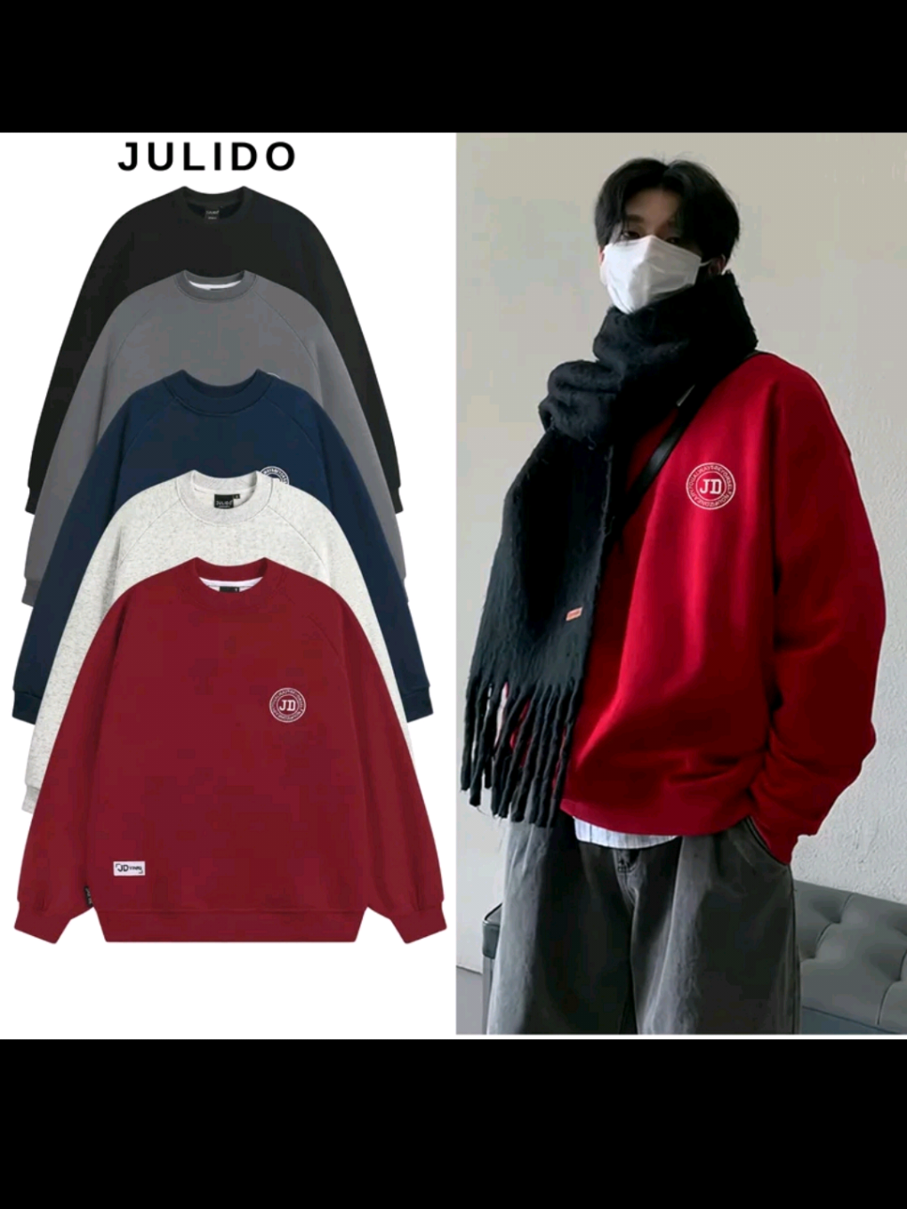 Áo sweater JULIDO hàng chất lượng giá hợp lý #tiktok #capcut #trending #aosweater 