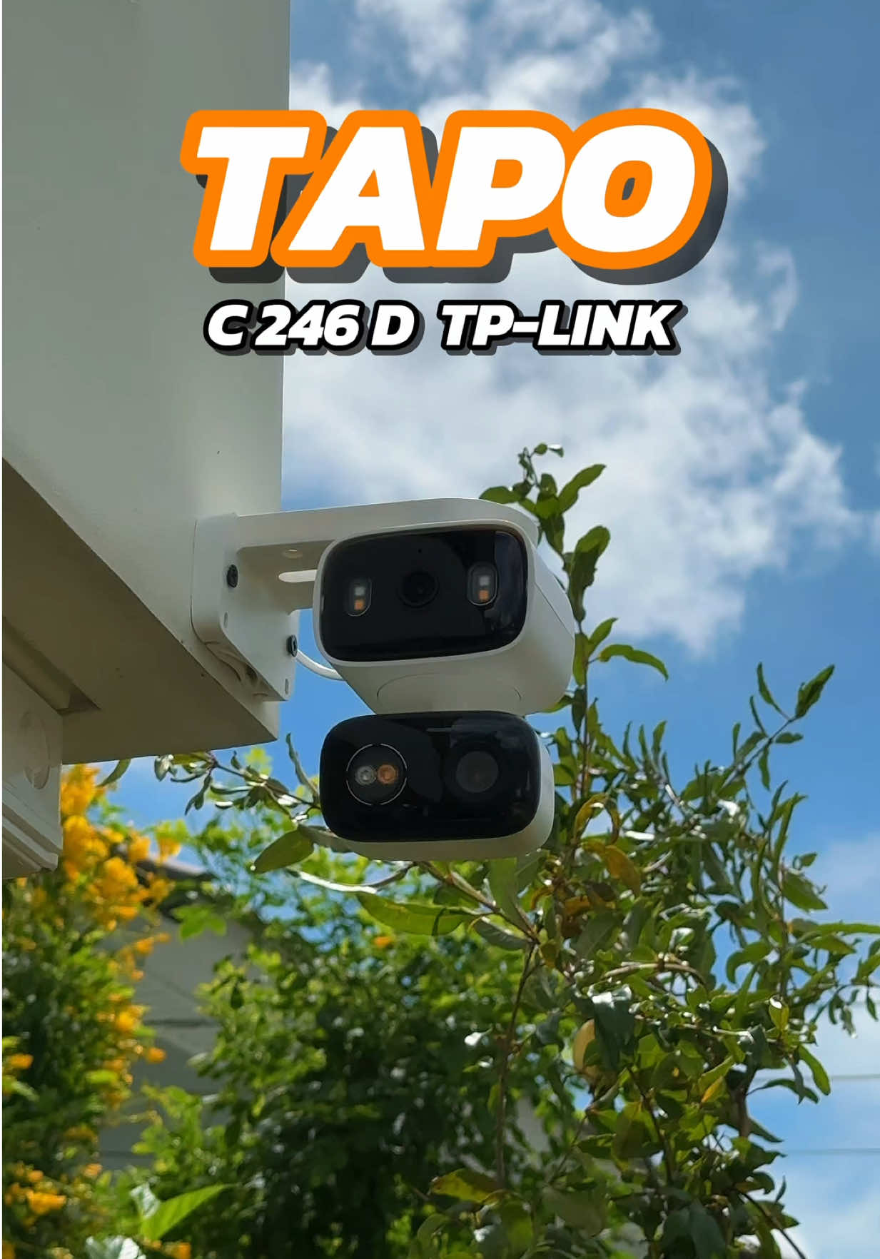 📸 บ้านไหนยังไม่มี “กล้องวงจรปิด” นี่คือของที่ต้องมีจริง ๆ ครับ Tapo C246D กล้อง Dual Lens ความละเอียด 6MP เก็บครบทุกมุมทั้งกว้างทั้งใกล้ มาพร้อม Smart Tracking และ AI ตรวจจับคน+รถ แม้ตอนกลางคืนก็คมชัด ✅ หมุนได้รอบทิศ Pan & Tilt 360° ✅ ทนแดดฝน มาตรฐานกันน้ำ IP65 ✅ เสียบ Alexa/Google/SmartThings ใช้งานเป็น Smart Home ได้เลย 💸 โปรกลางเดือนคุ้มสุด ๆ  15 ก.ย. เท่านั้น!!!  #TapoC246D #TPLINKTH #กล้องวงจรปิด #กล้องวงจรปิดoutdoor #พ่อบ้านรีวิว 
