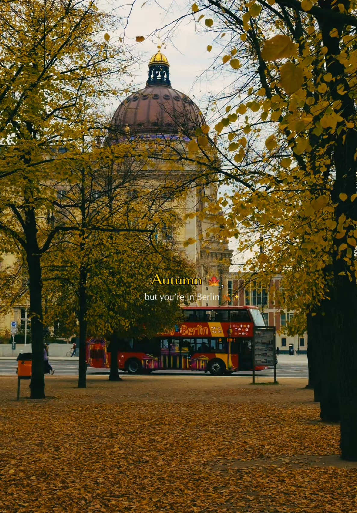 Autumn in Berlin is pure magic 🍂🍁, and there’s no shortage of spots to experience it 🤩✨ Here are some of the locations that bring the season to life 🤩✨ … perfect for photos or just a peaceful stroll.  🍂 Lustgarten 🍂 Schloss Charlottenburg Gardens 🍂 Treptower Park  🍂 Pfaueninsel (Peacock Island)  🍂 Sanssouci Park in Potsdam 🍂 Tempelhofer Feld 🍂 Tiergarten 🍂 Unter den Linden Boulevard Which one is your go-to autumn spot in Berlin 🍂🍁 Do let me know in the comment  #berlin #visitberlin #autumnvibes #fall🍁 #creatorsearchinsights 