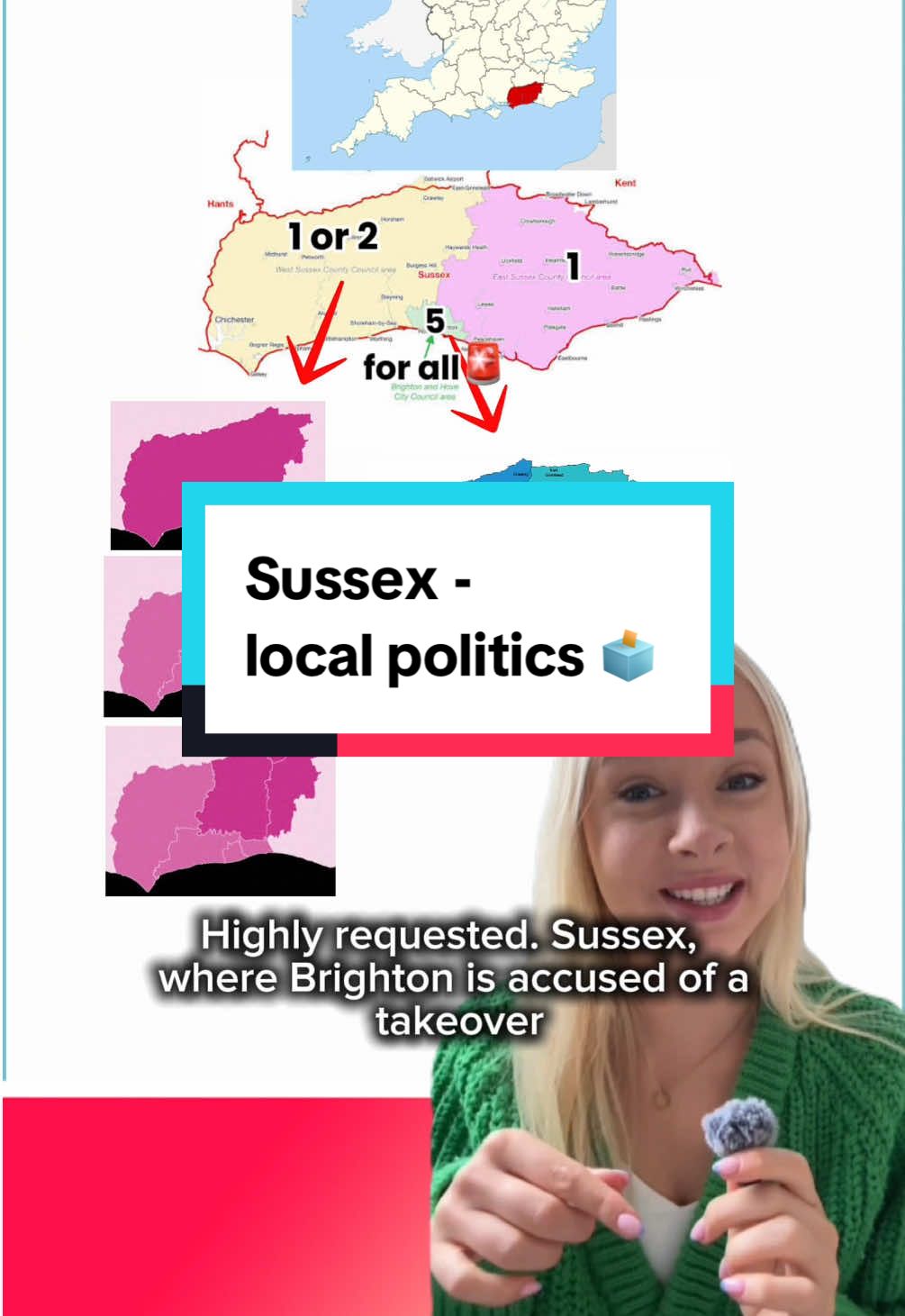 EPISODE 14: pier pressure in local politics? 😂 all a bit SUSsex?✈️🏝️ which do you think is best? Is Brighton overstepping? #ukpolitics #politicstiktok #devolution #sussex #thatisnewstome 