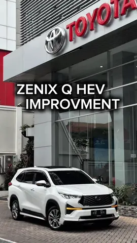 • Zenix Q HEV Improvement 2025‼️📸 Versi terbaru ini benar-benar Keren‼️🤯 Fitur-fiturnya bikin betah di mobil, dari entertainment sampai kemudahan yang anti-ribet. Penasaran apa aja yang baru⁉️ Ini dia perubahan terbarunya : • New HEV logo beyond zero • New Portable Tire Inflator • New T Intouch Features (In Car Wi-Fi Hotspot, Remote Immobilizer, Concierge Service & message center) • New Head Unit 12,3” with entertainment features (RCTI+, YouTube, Noice, E-Travoy) • New Top Up prepaid Car feature on NFC • New Integrated Air Purifier setting menu on Head Unit • New High Resolution Parking Camera • New RSE with Telematics (Bulit in Netflix, Disney+, YouTube, Spotify, Smule & Kompas.com) also (Bulit in Gaming Aplication PlayStation & Xbox) • New Power Back Door With Kick Sensor. Tunggu Apa Lagi⁉️Harga Ga naik‼️Tapi Makin Dibikin Nyaman Nih Zenix‼️Pesen Mobil Disini Aja🥳 Nomor Wa Ada di Bio TRIST ya🙏🏻😊 #zenixhybrid #toyot#toyotajakartaselatantajakarta #toyotazenix #zeniximprovement 
