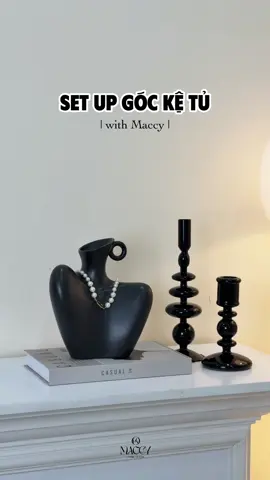 Set up góc kệ tủ nhỏ cùng Maccy #decorhanoi #noithatnhome #maccyhomedecor #setupnha #setupbanlamviec #hanoi 