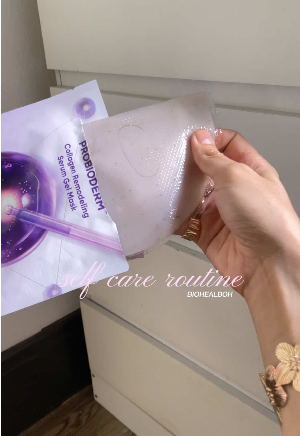 SELF-CARE ROUTINE ✨ผิวดีขึ้นจริงแค่เพิ่มการมาส์กหน้า 💖 #SelfCareRoutine #BIOHEALBOH #เจลมาส์กเกาหลี #ผิวอิ่มฟู #joseonhaus