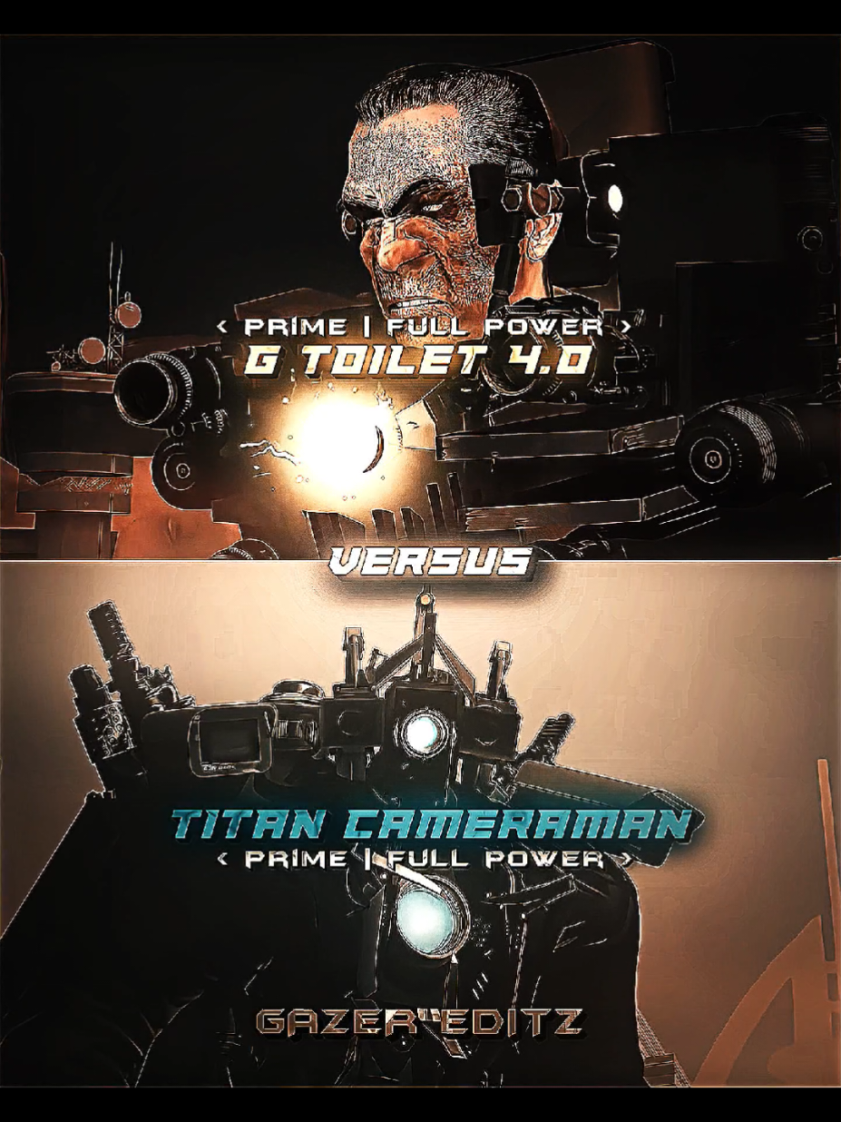 G Toilet 4.0 vs Titan Cameraman #skibiditoilet #deathbattle #edit #foryoupage #fyp 