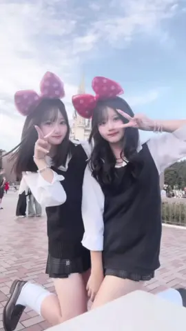 ディズニーきた！🩷❤️#新羽jk #fjk #jk #ディズニー #おすすめ 