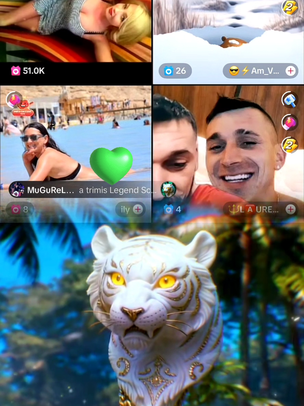 SUPERB!!!! I LOVE this gift!!! 💚💚💚 Legend Scepter Mulțumesc muuult!!!!🫂🥰 #Elvi☕️ #LegendScepter #livegift #Dubai #fyp 