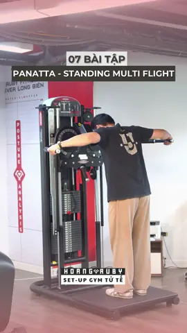 07 exercises with Panatta Standing Multi Flight  #RubyFitness #Panatta #Gym #StandingMultiFlight #Italy 