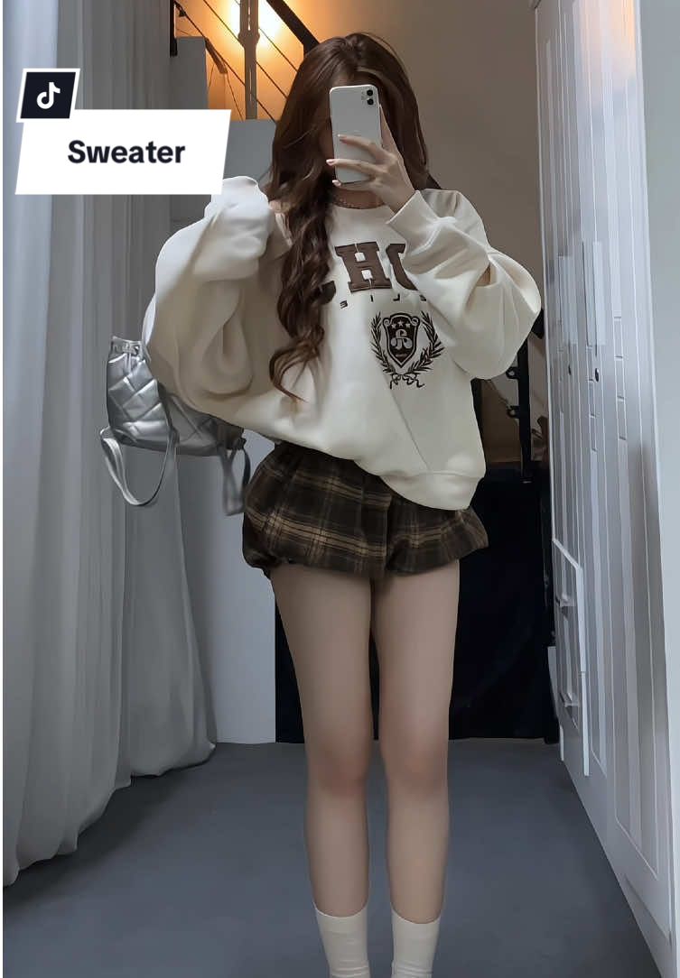 Áo sweater #abhouse #sweater #aosweater #thaosuneo #viralvideo 