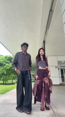 twinning so hard even our shoes are twinning 👯@haririri 