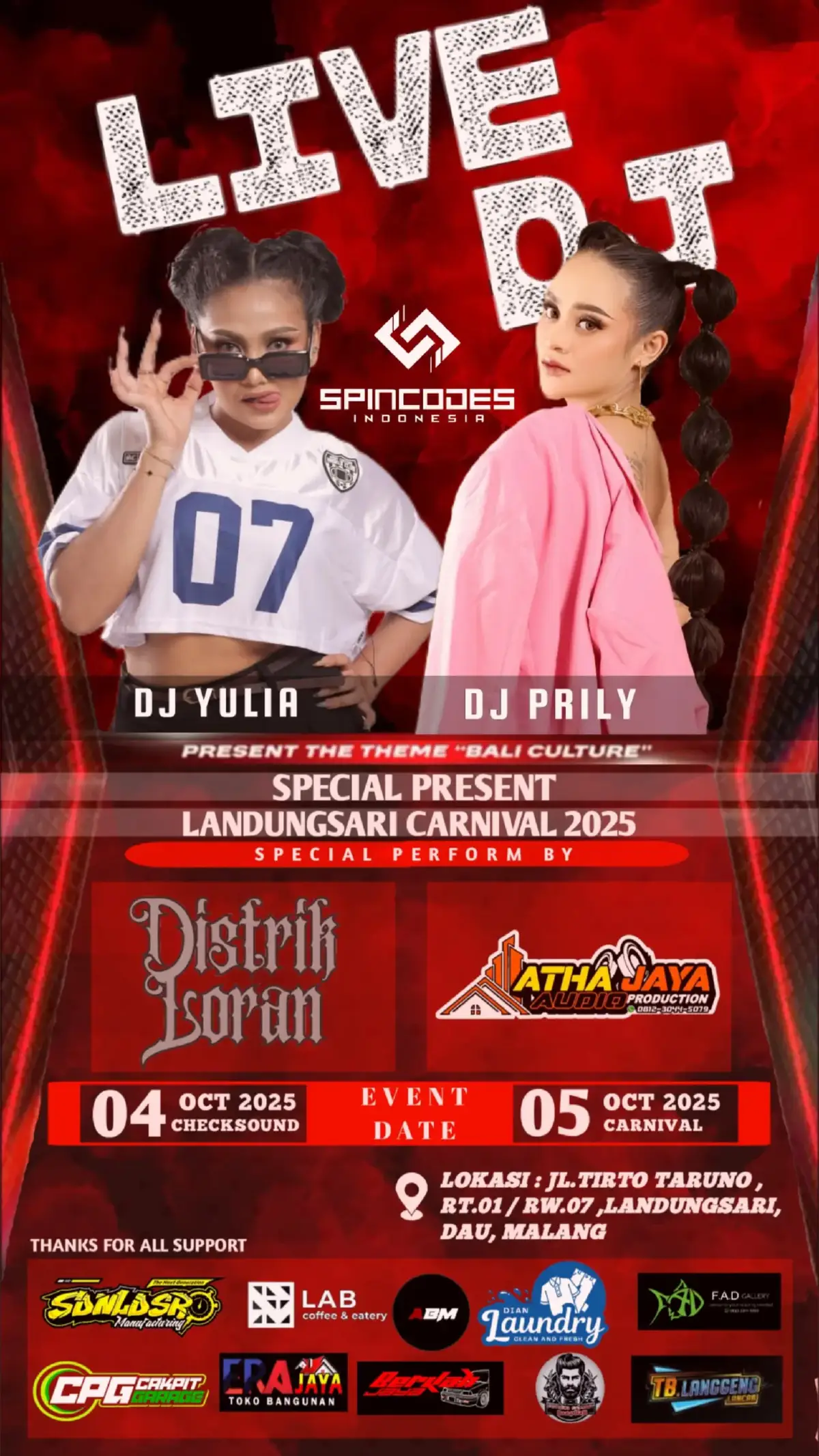 #ypシ cek sound 04-05 OTC karnival landung sari#ypシ Atha jaya audio#ypシ 