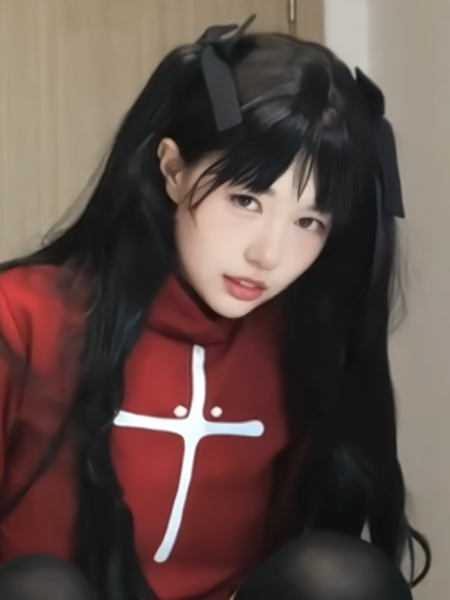 ritual manggil archer 🗿 - - sc: @Tuna Cosplay || https://s.id/2npUd #rintohsaka #cosplay #fatestaynight #cosplaygirls #fypp 