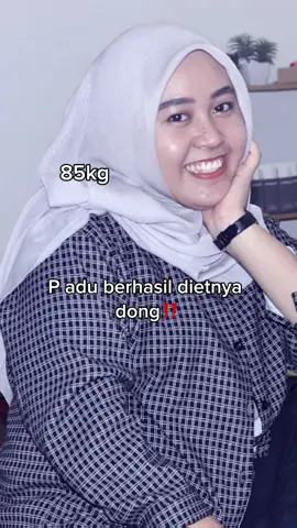 Lost 25kg nih,senggol dong🤪#fyp #dietjourney #lostweightweight   