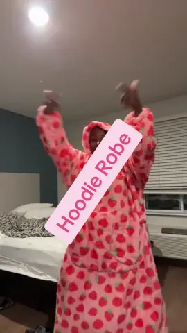 Caption this #oversizedhoodie #robe #loungewear #blankethoodie #wearableblanket 