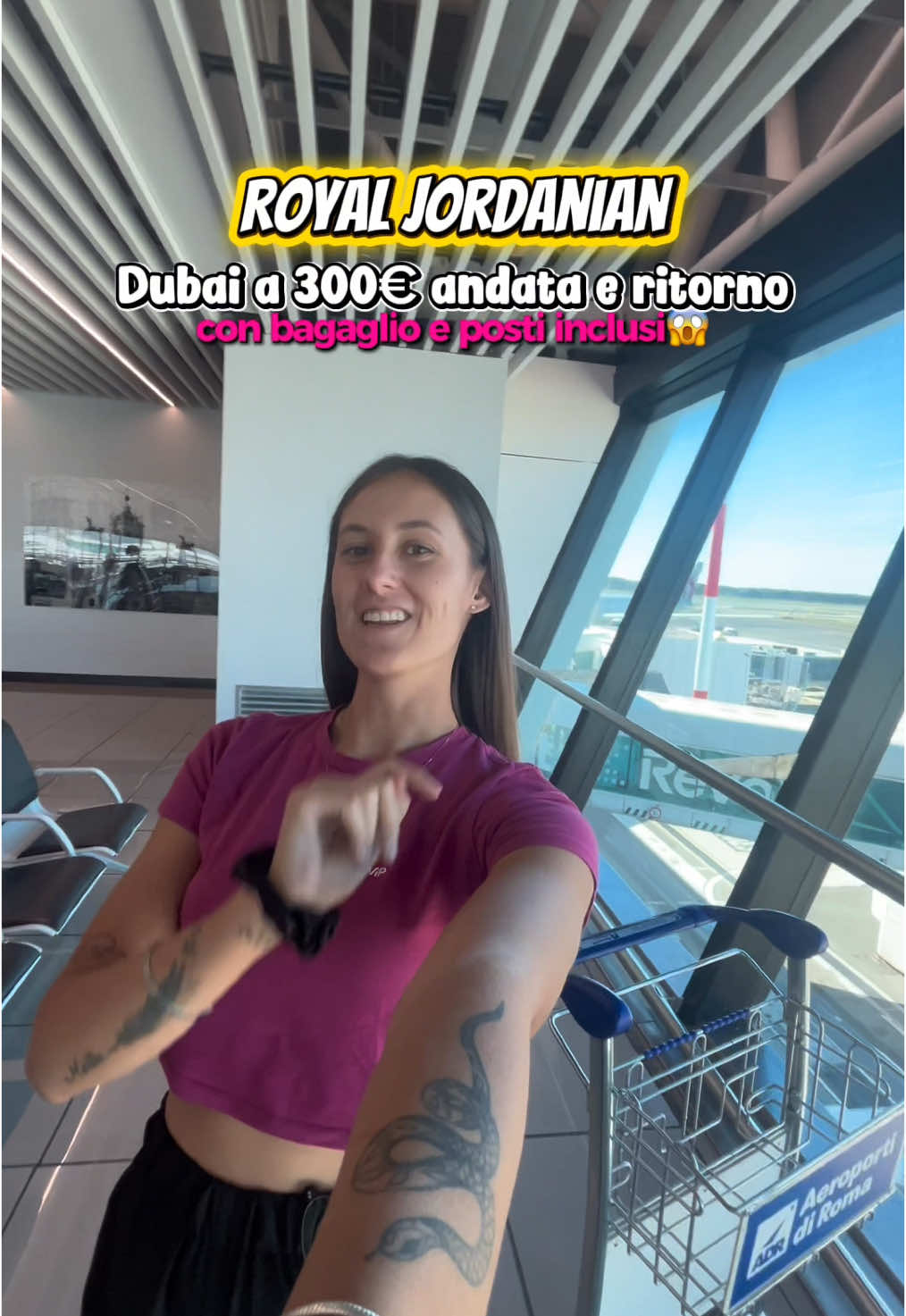 ✈️ Dubai con Royal Jordanian: €300 A/R Con bagaglio da 23kg + scelta posto gratuita 👀 La mia esperienza 👇 ✅ Prezzo top (considerando la rotta) ✅ Sedili comodi ✅ Cibo e bevande incluse ✅ Staff gentilissimo ✅ Scalo ad Amman semplice e ordinato 👉 Condividilo a chi dice che andare a Dubai costa una follia 💸 #RoyalJordanian #DubaiTrip #TravelPOV #TravelTips #viaggiarelowcost #dubai #viaggiareadubai