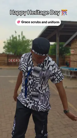 Happy Heritage Day 🎊🇿🇦 @Grace scrubs and uniform  #HeritageDay #Heritage #kamotjelele #fyp #doctorsoftiktok 