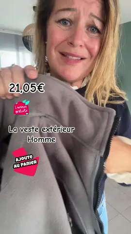 #offrespourtoi #veste #homme #exterieur #polaire @TikTok Shop France 