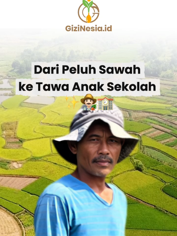 Tanam padi → lahir harapan 🌱 Makan bergizi → lahir generasi 🌟 Dampak MBG nyata banget, ekonomi desa ikut berputar! 🔥 Sumber: @Gizinesia Id  #gizinesia #MBG #generasiemas 