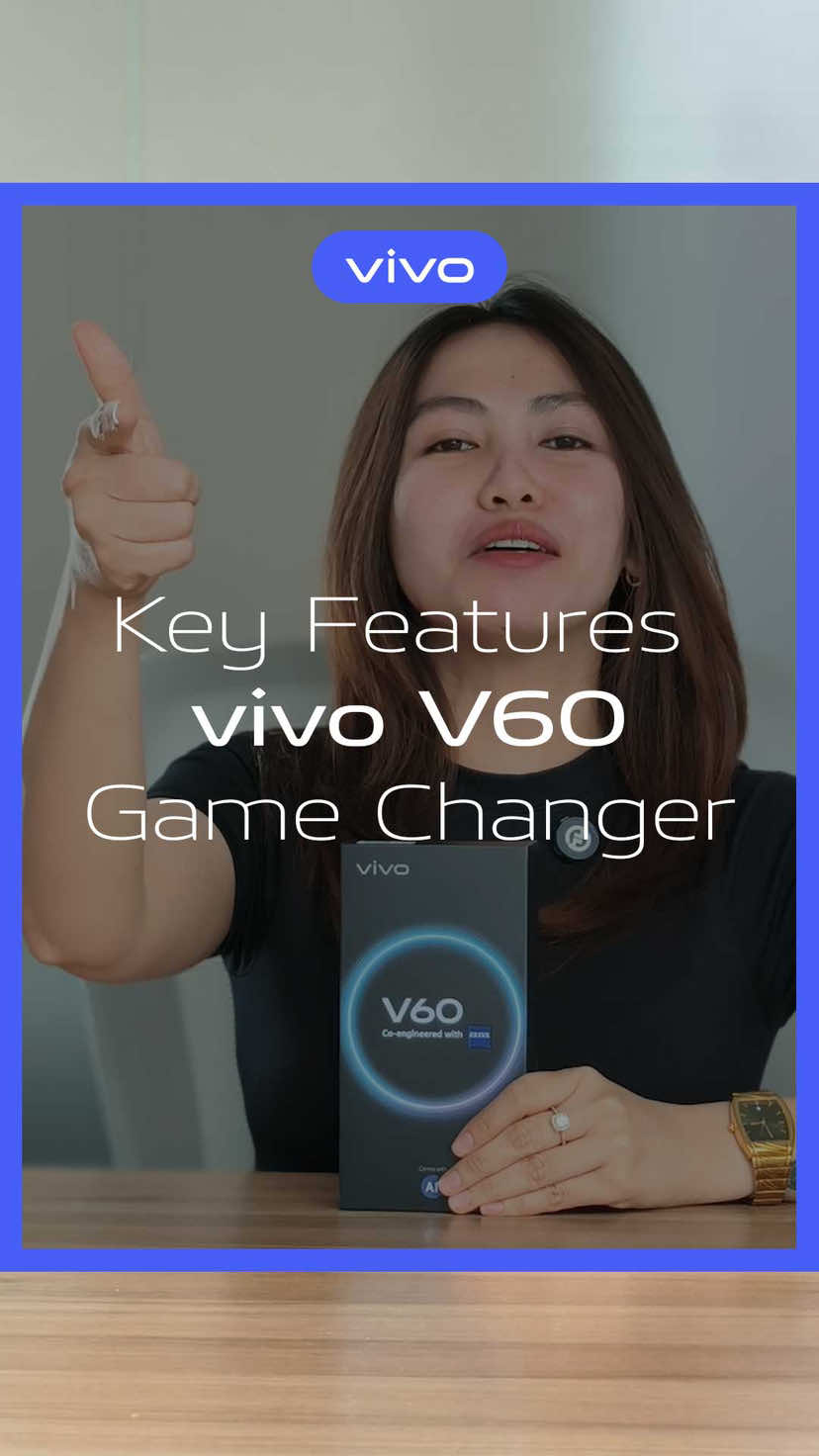 Key features of vivo V60! Checkout now! #vivogoals #vivosmartphone #fyp #new 