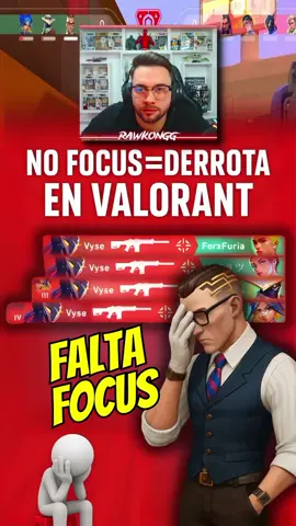 DEBES ESTAR FOCUS EN VALORANT. #Valorant #valorantclips #focused #rankeds 