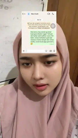 Emang aku paling tau sama kebutuhan mas crush🥰 #geminilai #gemini #ultraman #amandia #multigrain 