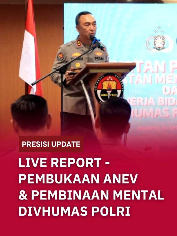 Divisi Humas Polri menggelar kegiatan Pembinaan Kesehatan Mental Personel dan Anev Kinerja Bidang Kehumasan Divisi Humas Polri Tahun Anggaran 2025. #polisi #polritv  #polisiindonesia #divisihumaspolri  #polripresisi 