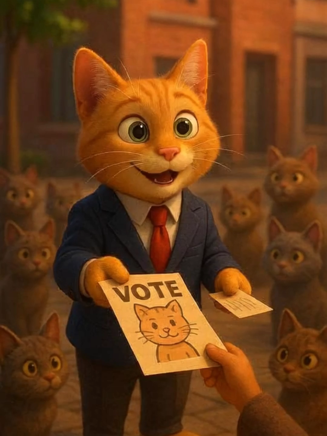 Quando il tuo gatto decide di candidarsi e fa più promesse di un vero politico 🐱🎤🇮🇹  Chi voterebbe il Gatto Onorevole? 😹 Aiutateci a far crescere questa pagina? 🙌💙  Un like, un commento e un follow fanno la differenza 🔥  Grazie di cuore a chi ci supporta ogni giorno 🐾✨ #gatti #politico #comicità #italia #parodia #umorismo #viral #perte #fyp #gattiditiktok #gattianimati