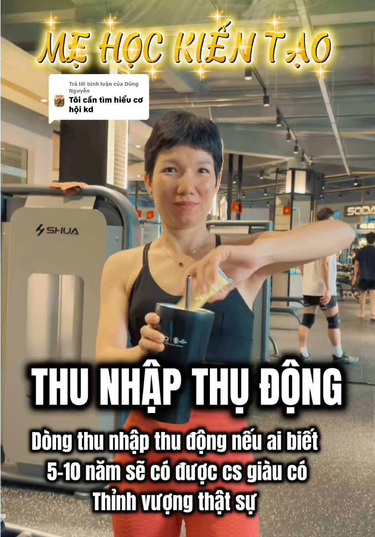 Trả lời @Dũng Nguyễn XÂY DỰNG THU NHẬP THU ĐỘNG DÒNG TIỀN TỰ DO TAI CHÍNH GIÀU CO HẠNH PHÚC TỪ KINH DOANH SỨC KHOẺ #mehockientao #tudotaichinh #thunhapthudong #nhuongquyen #kinhdoanhonline #phunuvietnam  #phunuhienđai #xuhuong #tiktokindia 