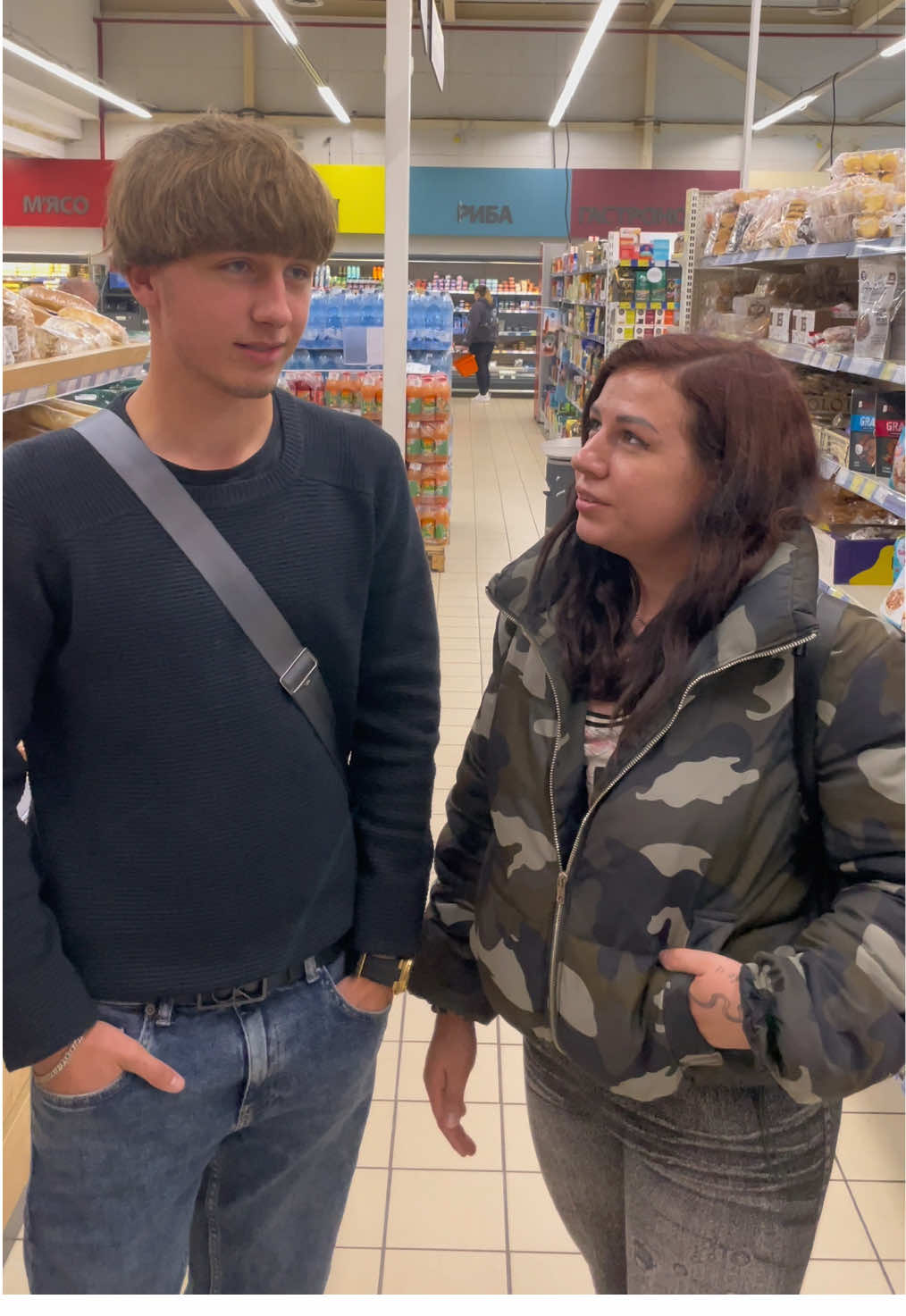 Випадкова зустріч у сільпо😄 #tiktok #trend  #trending #holiday #Love              