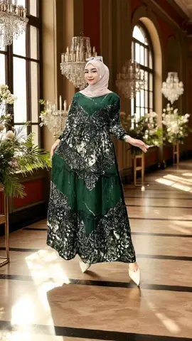 Zaneera Batik - Gamis Twill Ori Pekalongan Dress Muslim Wanita Rayon Premium Tebal Cap Malaman Motif Prambanan Series Model Susun Rempel Busui Nyaman Panjang Karet Lembut #gamiskekinian #gamiskondangan #gamismurah #gamismewah #gamisbatik 