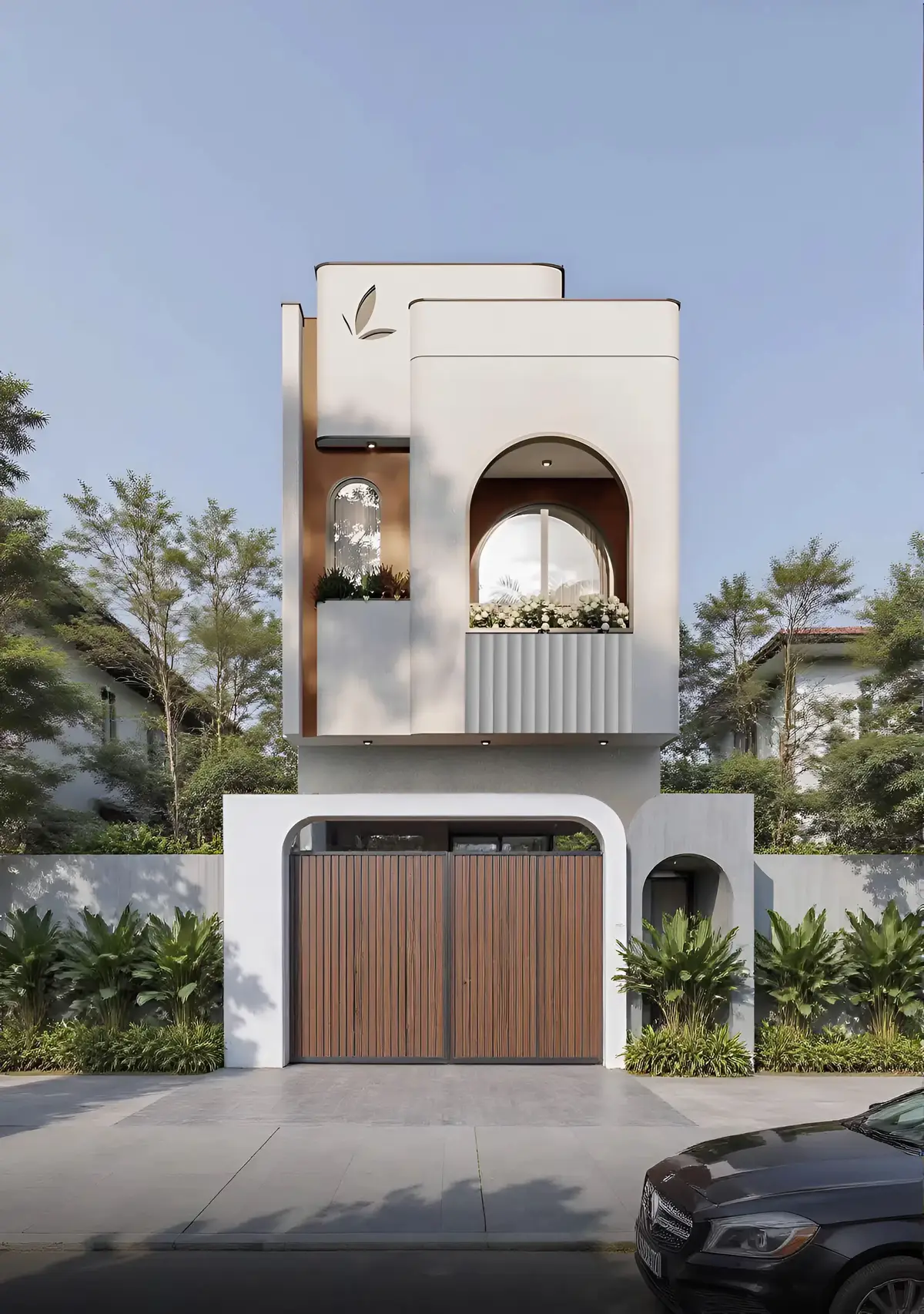 🔲 Diện tích: 5x20m 🏡 Quy mô: 1 Trệt - 1 Lầu - Mái BTCT. #synhadep #nhadep2025 #thietkenhadep #xaynhatrongoi #nhaphohiendai 