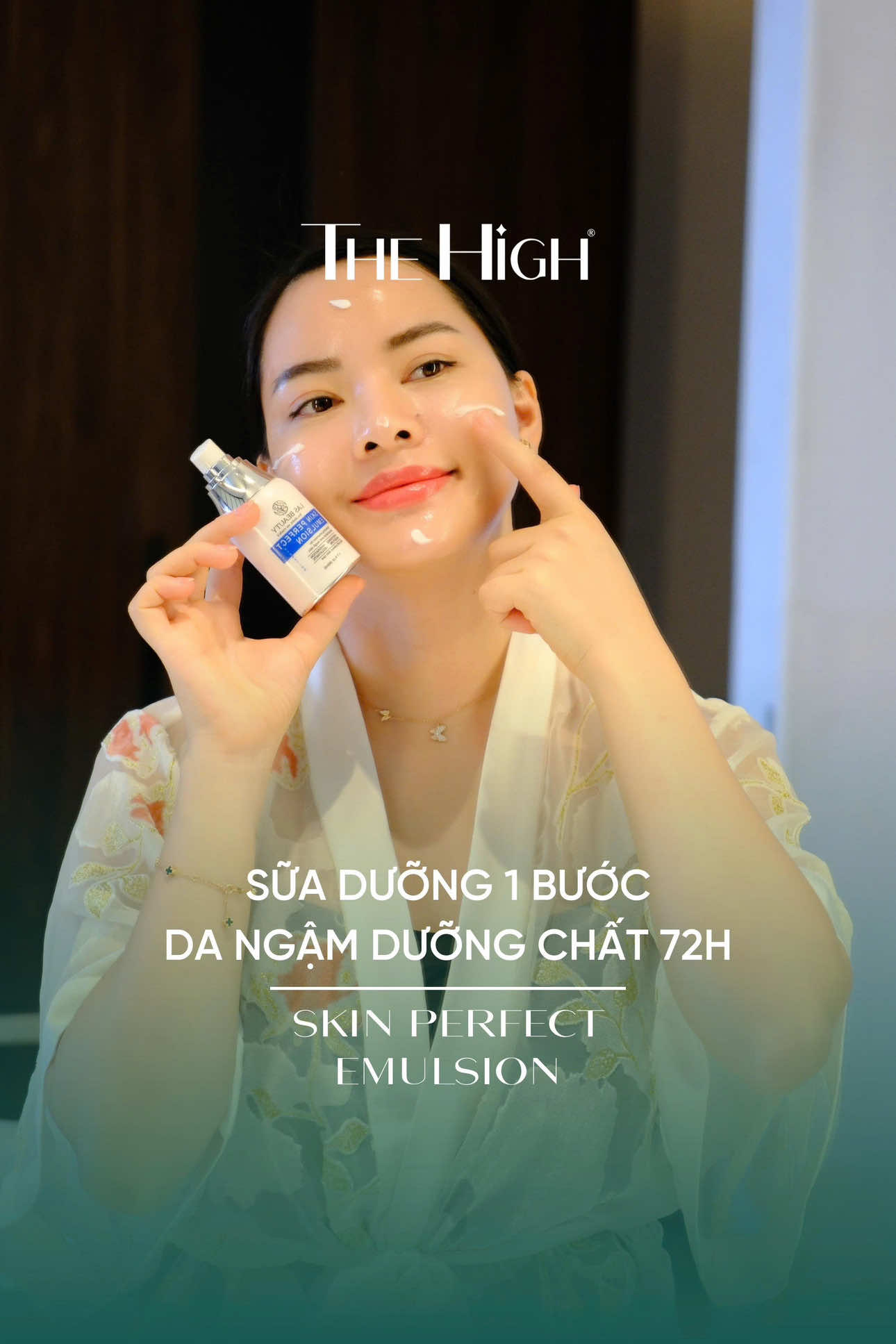 Sữa dưỡng 1 bước thay thế các bước dưỡng ẩm, serum, mặt nạ, tinh chất da căng bóng trắng sáng mê quá các bà ơi #suaduong1buoc #suaduongthehigh #thehigh #skincare #chamsocda 