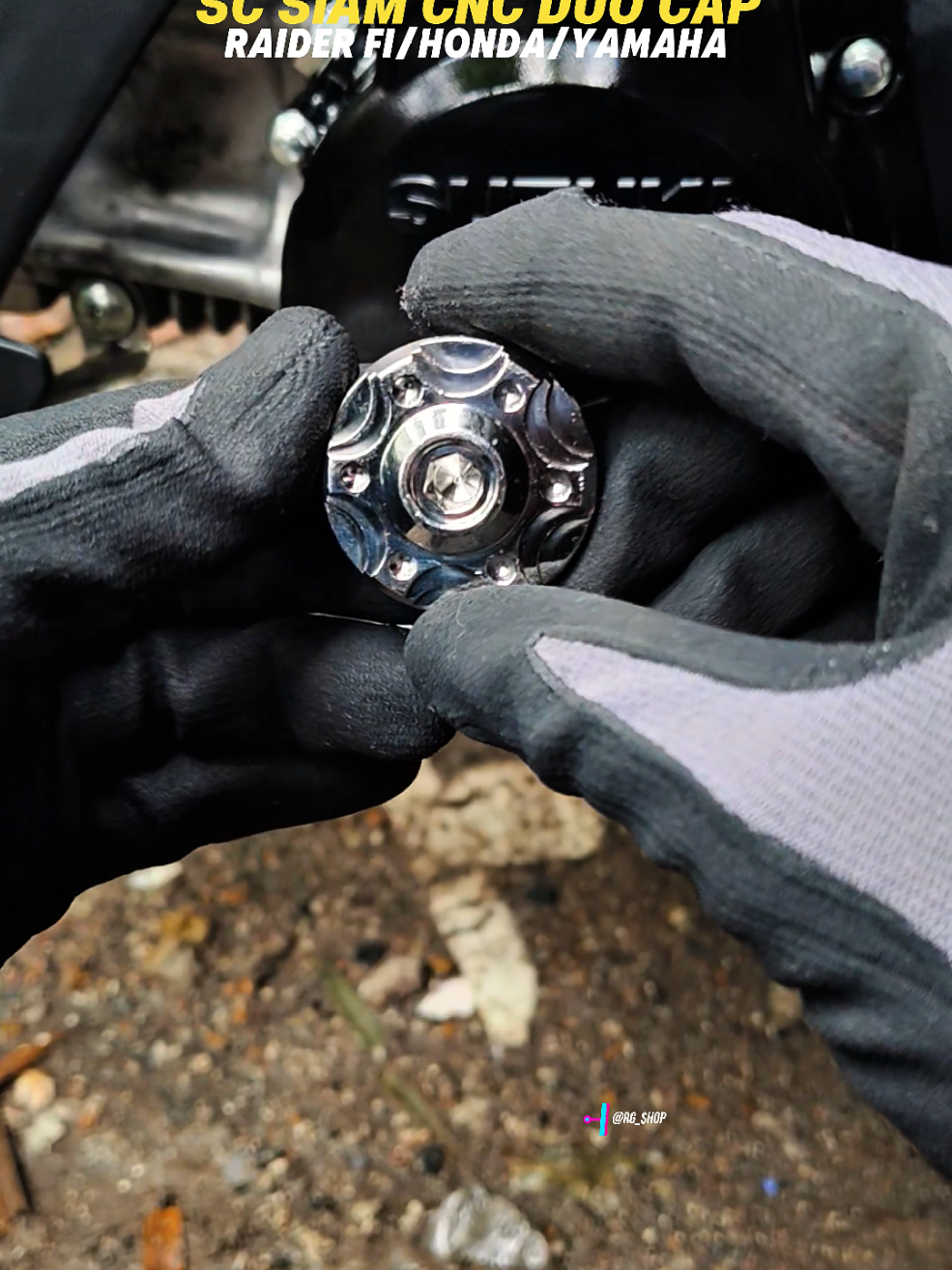 Sc siam cnc duo cap Raider fi/Honda/Yamaha 