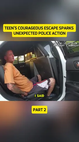 Teen’s Courageous Escape Sparks Unexpected Police Action#cops #police #bodycam #bodycampolice #bodycamcops 