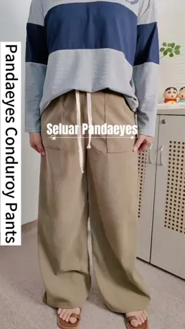 Pandaeyes palazzo pants, kain dia lembut tak jarang tak panas sesuai nak pakai jalan jalan ataupon nak pakai kerja #seluarpalazzo #palazzopants #loosepants #baggypants 