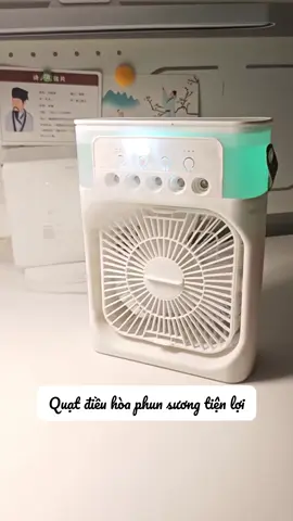 Quạt điều hoà phun sương siêu tiện lợi dùng được cho cả 4 mùa #quạt #phunsuong #xuhuong 