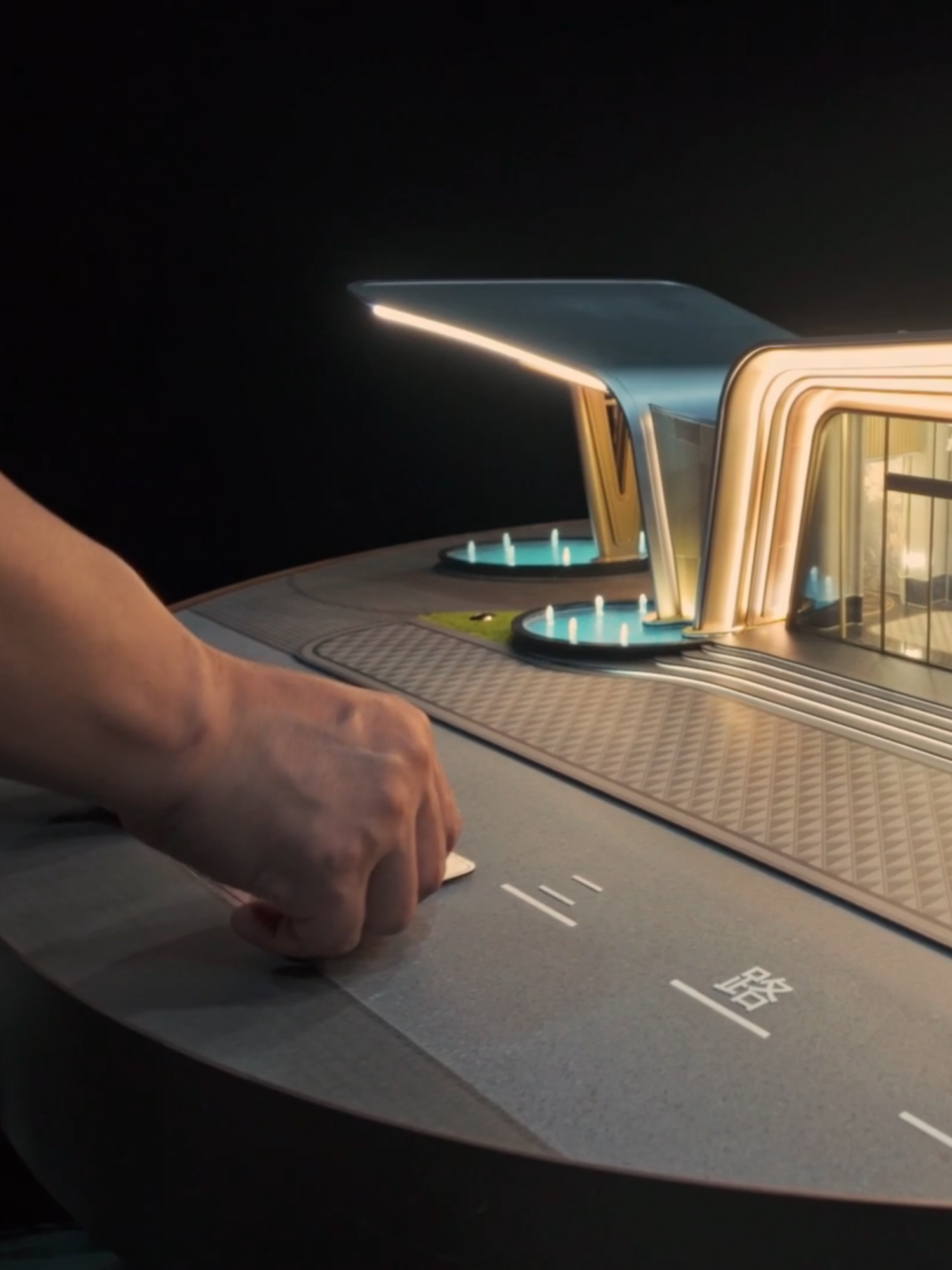 Luxury Residence Lobby, Xiamen, China Scale - 1:50 #architectural #art #scalemodel #miniaturemodel #physicalmodel #architecturemodel #artist #miniature #buildingmodel #ScaleModelMaking #modelmaking #miniatureart #architecture #CraftingHacks #نموذجمعماري #ArchitecturalModel #miniatures