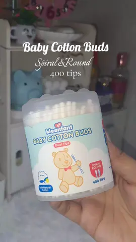 ✨ Mommies, protect your baby’s delicate ears with Kleenfant Baby Cotton Buds! 💙 Made with soft natural cotton, dual tips (spiral & round), and a durable paper stem — perfect for daily baby hygiene! 👶💯 Safe, gentle, and specially made for babies. Sobrang sulit, 400 pcs per tub pa! 😍 #kleenfant #cottonbuds #kleenfantproducts #babyessentials 